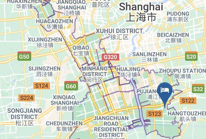 Minhang District - Xixili Pujiang Town Maps
