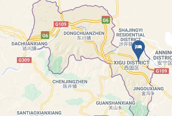 Lanzhou - Xiya Express Hotel Maps