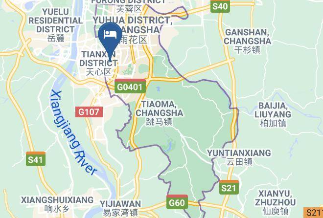 Changsha - Xiya International Hotel Maps