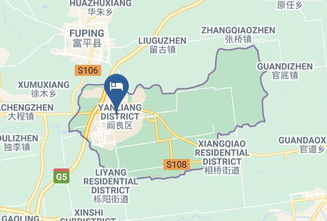 Xi An - Xiyatu Commercial Hotel Maps