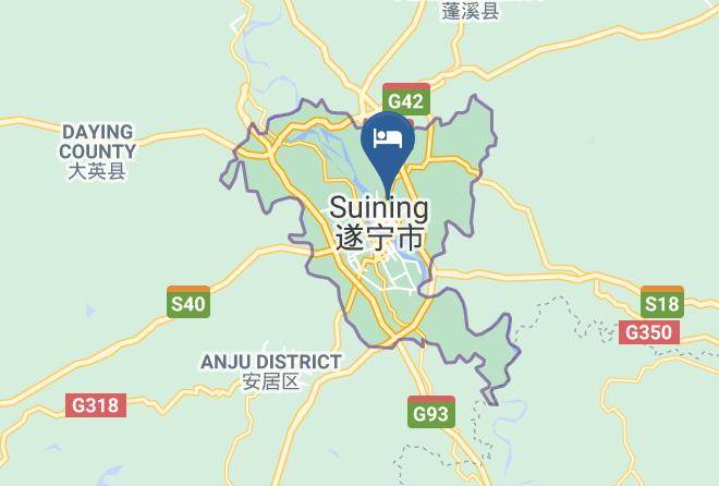 Suining - Xiyu Hotel Maps
