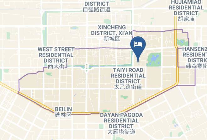 Xi An - Xiyuan Hotel Maps