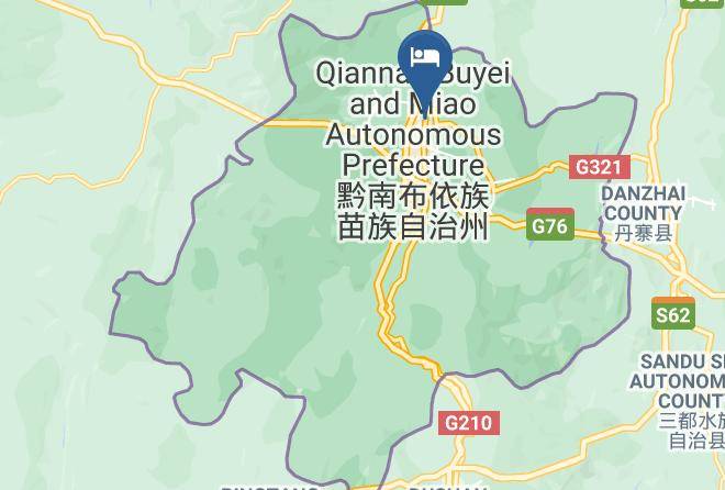 Qiannan Aut Prefecture - Xiyuan Jinhui Hotel Maps