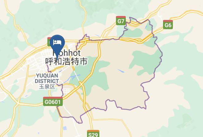 Hohhot - Xiyue Express Hotel Maps