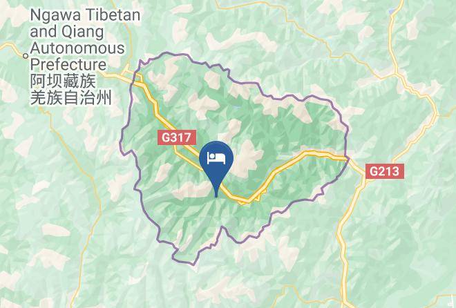 Aba Zangzu Qiangzu Aut Prefecture - Xiyue Hotel Maps