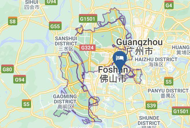 Foshan - Xiyue Hotel Maps