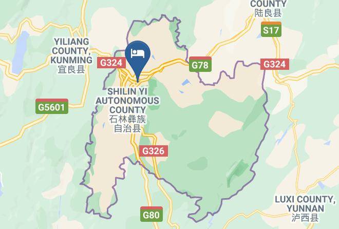 Kunming - Xiyunhuashe Maps