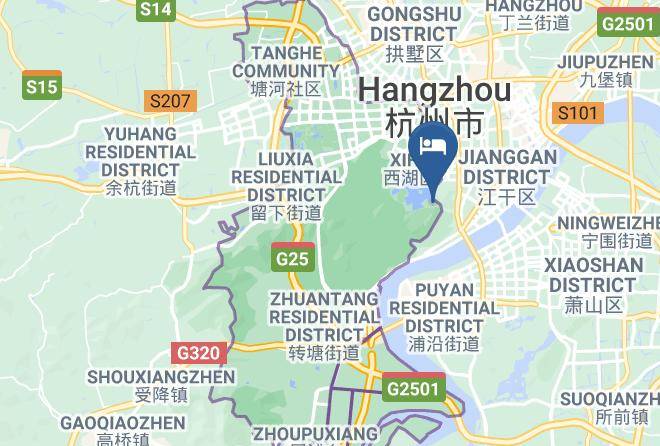 Hangzhou - Xizi Lakeview Hotel Maps