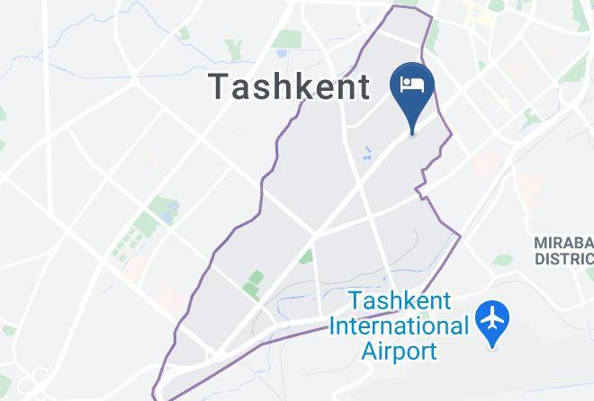 Tashkent - Xonpalace Hotel Maps