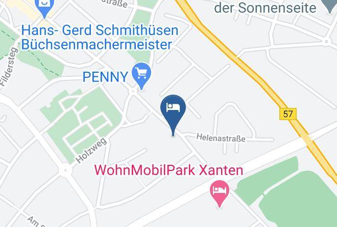Xotel Xanten Map