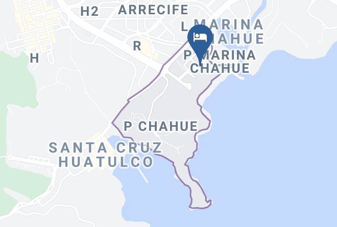 Santa Maria Huatulco - Xquenda Huatulco Spa Maps