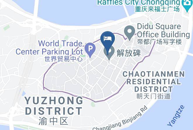 Yuzhong District - Xspace Hotel Maps