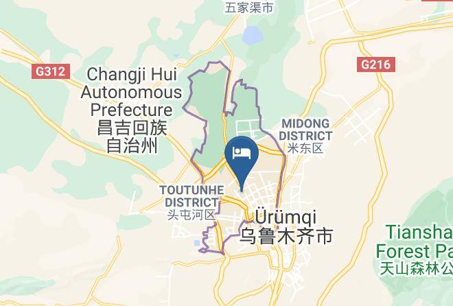 Urumqi - Xuanpu Hotel Maps