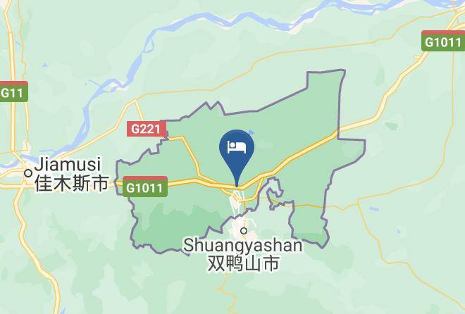 Shuangyashan - Xuefu Hotel Maps