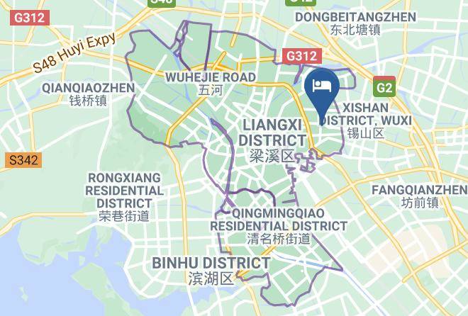 Wuxi - Xueyehu Holiday Hotel Maps
