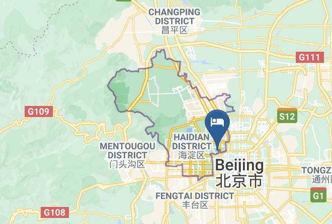 Haidian District - Xueyuan Hotel Maps