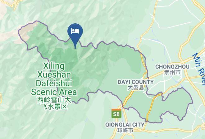 Chengdu - Xueyuan Hotel Xiling Snow Mountain Maps