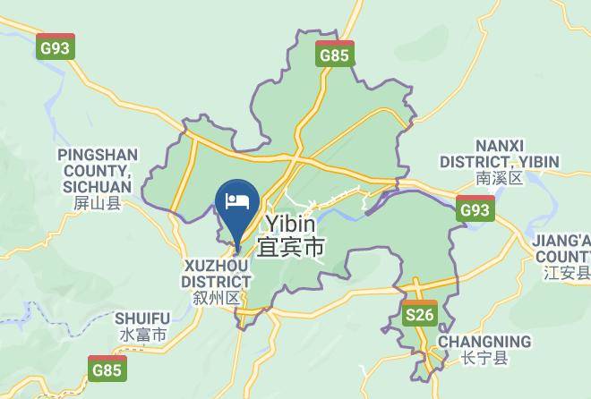 Yibin - Xuhe Hotel Maps