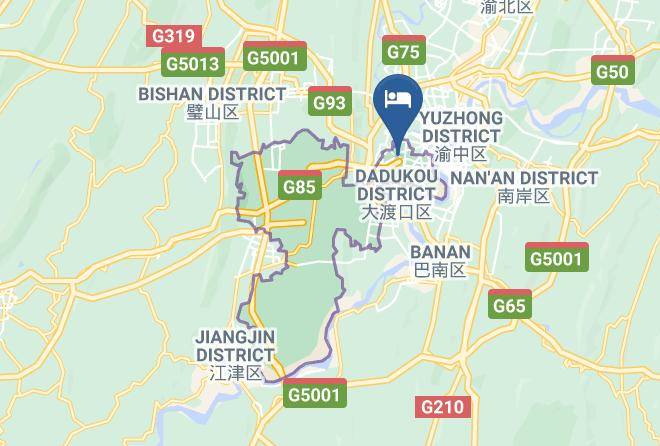 Jiulongpo District - Xulai Boutique Hotel Maps