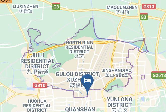 Xuzhou - Xuzhou Baiyun Hotel Maps