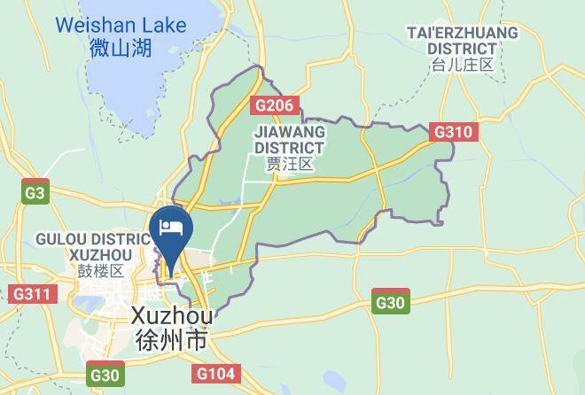 Xuzhou - Xuzhou Huiyue Hotel Maps