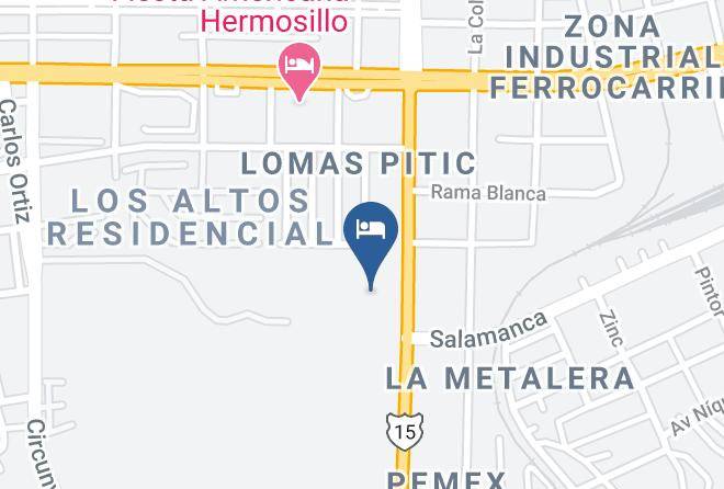 Hermosillo - Xxi Century Motel Maps
