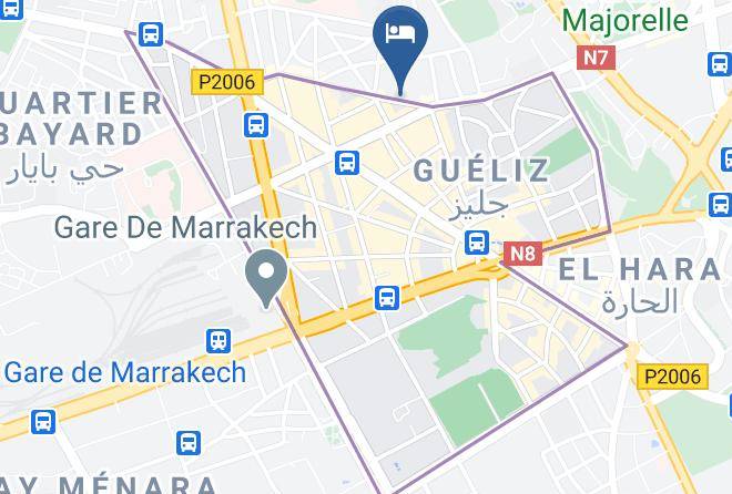 Marrakesh - Yaad City Hotel Maps