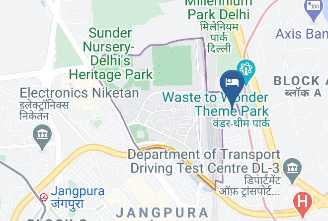 New Delhi - Yaad Ram Palace Maps