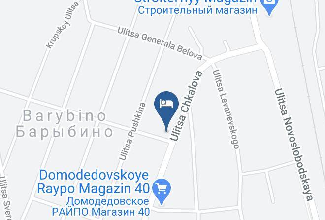 Domodedovo - Yablonevyy Sad Barybino Maps