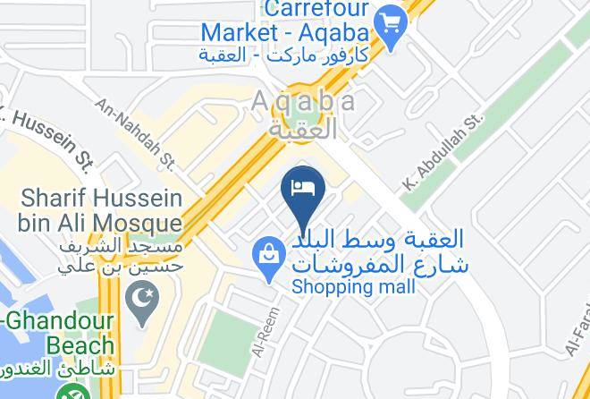 Al Aqaba Qasabah - Yacht Hotel Maps