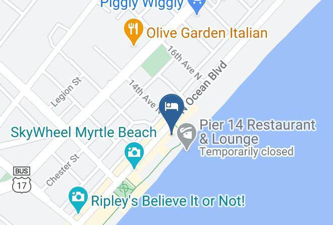 Yachtsman Timeshare Resort Map