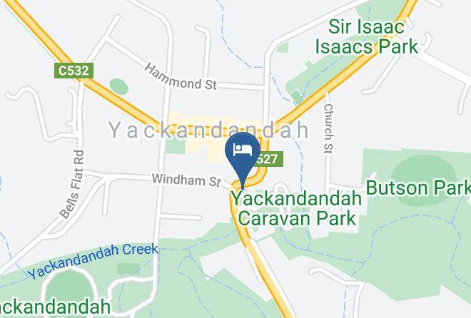 Indigo - Yackandandah Holiday Park Maps
