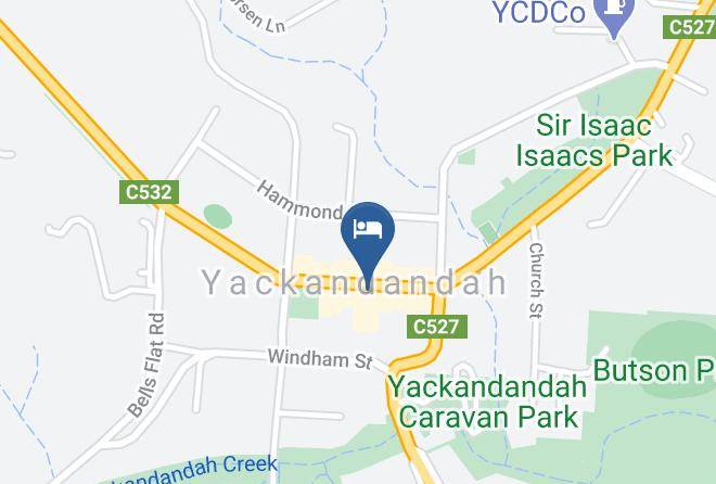 Indigo - Yackandandah Motor Inn Maps