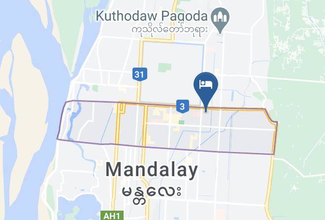 Chanayetharzan - Yadanarpon Dynasty Hotel Maps