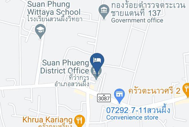 Amphoe Suan Phueng - Yadari Resort Maps