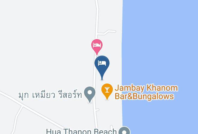 Amphoe Khanom - Yadaview Khanom Maps