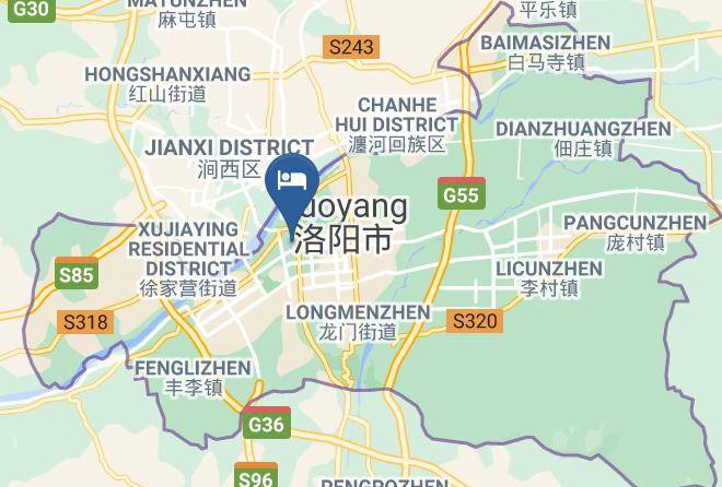 Yading Peninsula Hotel Map