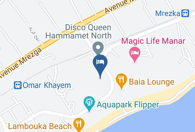 Tunisia - Yadis Hammamet Maps