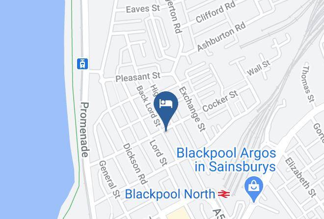 Blackpool - Yado Hotel Maps