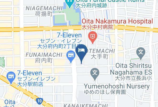 Oita City - Yado Hotel Maps