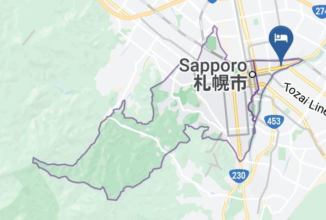 Sapporo City Chuo Ward - Yado Oodori East Maps