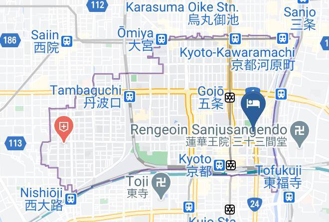 Kyoto City Shimogyo Ward - Kikokuso Maps