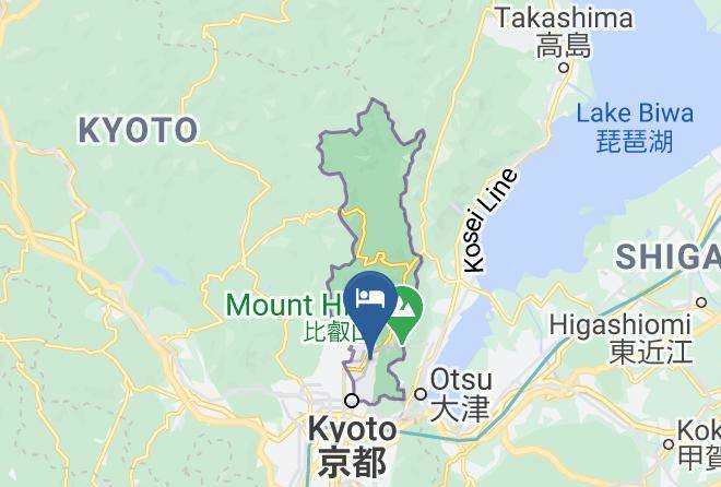 Kyoto City Sakyo Ward - Yadoya Lodge Maps