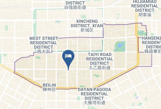 Xi An - Yadu Hotel Maps