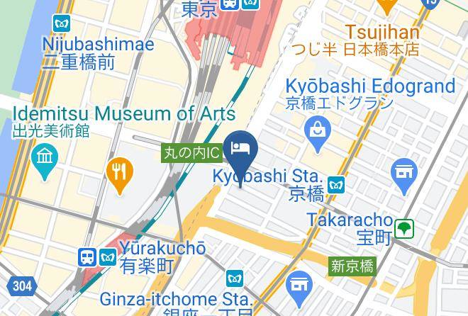 Yaesu Fujiya Hotel Map