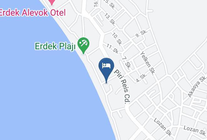Erdek - Yagci Hotel Maps