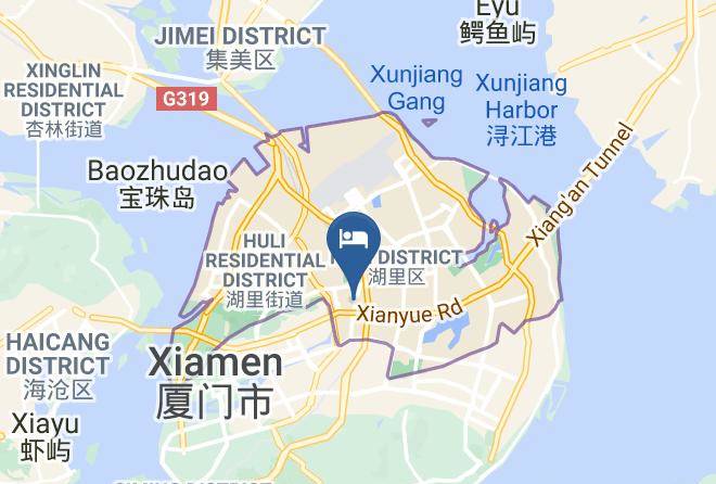 Xiamen - Yage Hotel Maps