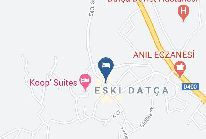 Datca - Datca Yaghane Butik Otel Maps