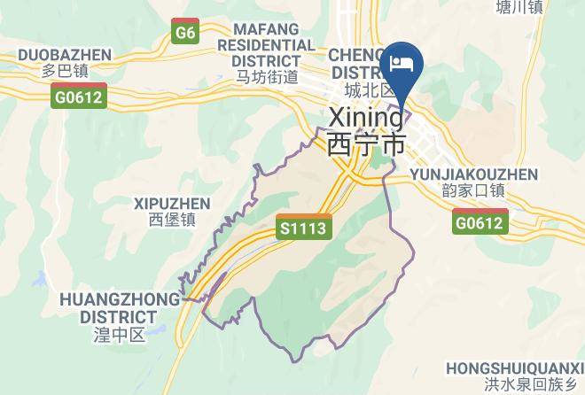 Xining - Yahe Garden Hotel Maps