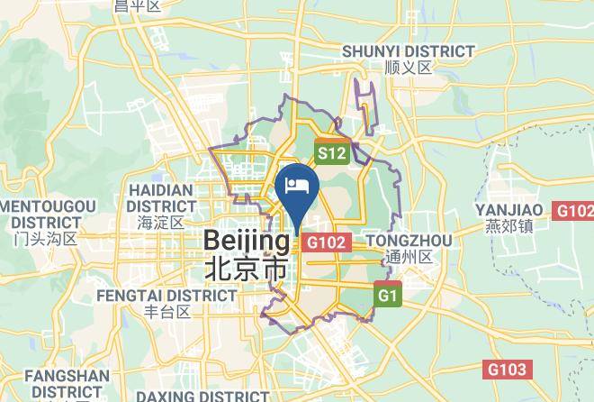 Chaoyang District - Yahi Hotel Beijing Maps